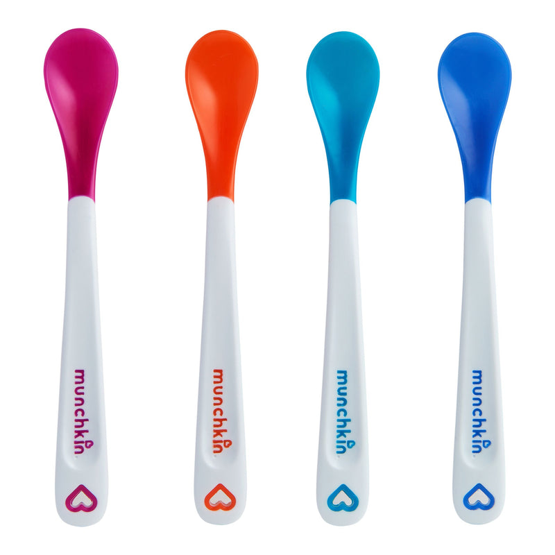 White Hot Safety Baby Spoons, 4-pk A2