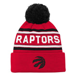 Raptors Jacquard Cuffed Knit With Pom, Acrylic Knit, Regular Size