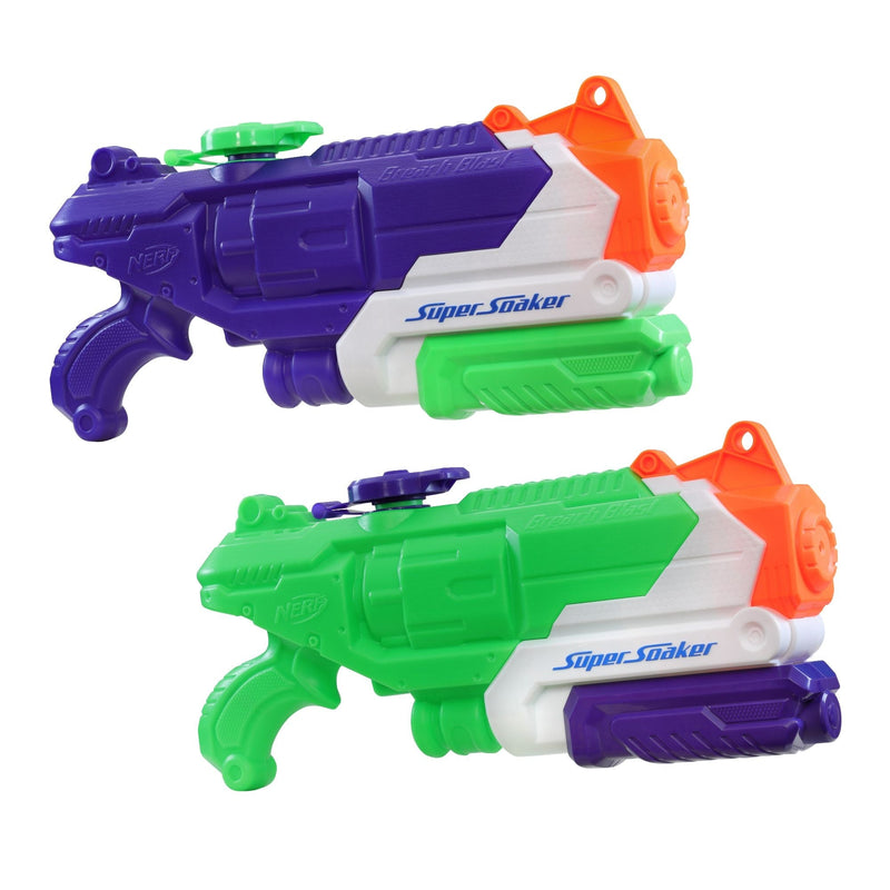 Super Soaker Breach Blast Water Soakers Toy, 2-pk A0