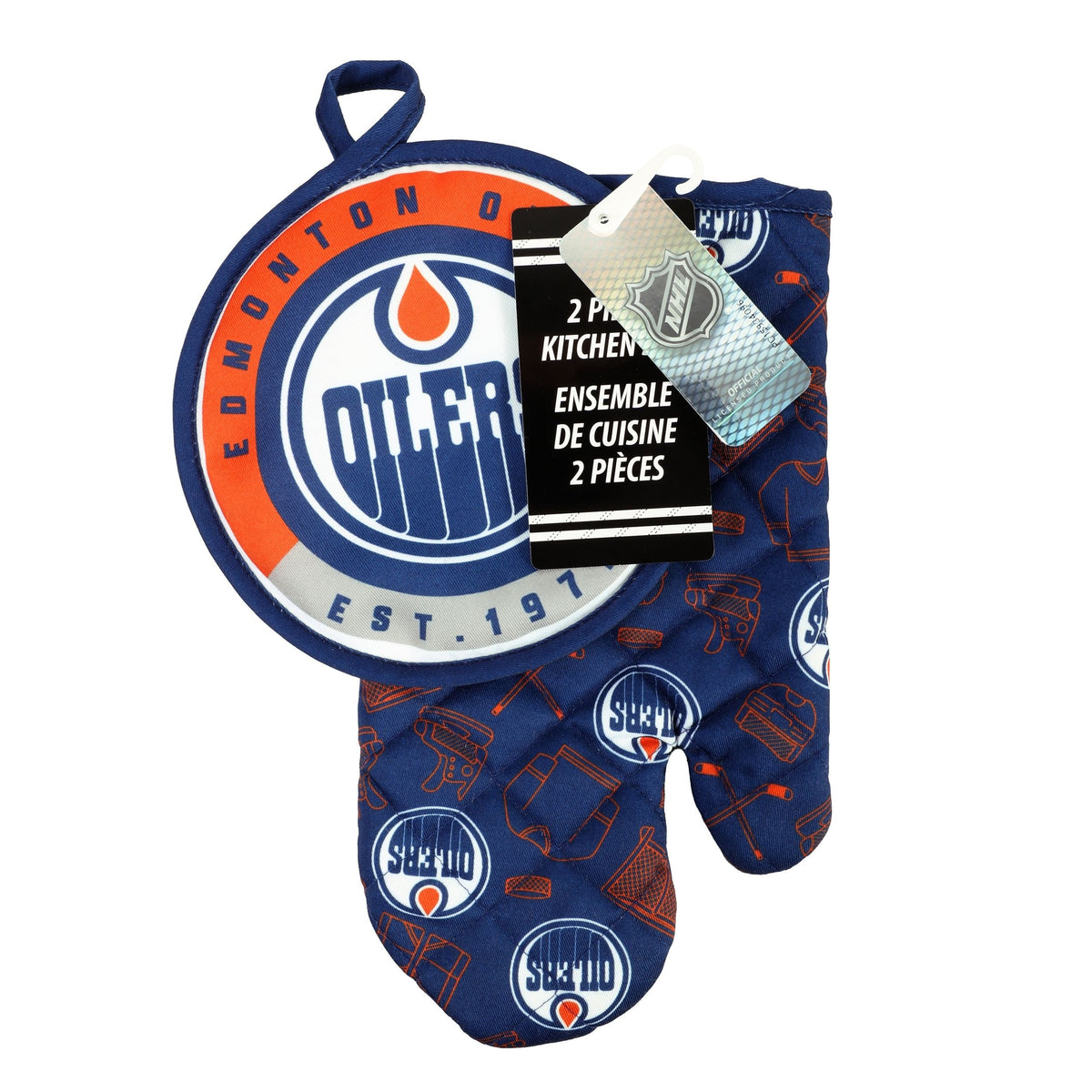 Kitchen Oven Mitt Pot Holder Set, 2-pc