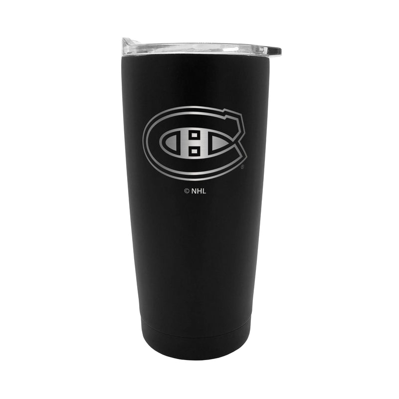 Executive Stainless Steel Insulated Travel Tumbler, Black, 20-oz V1