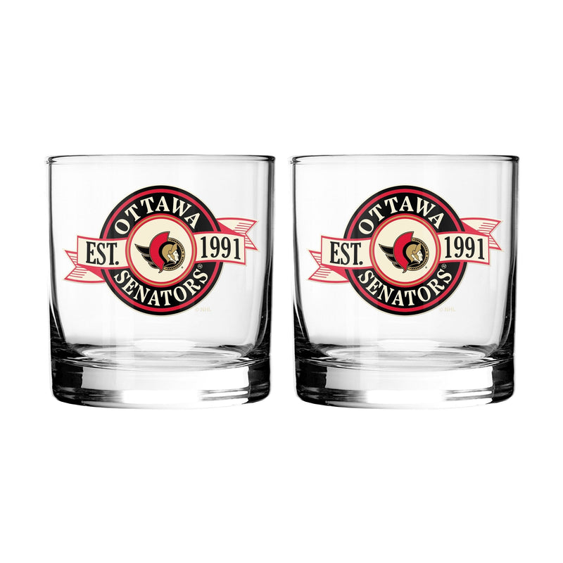 Hockey Rocks Glass, 2-pk H4
