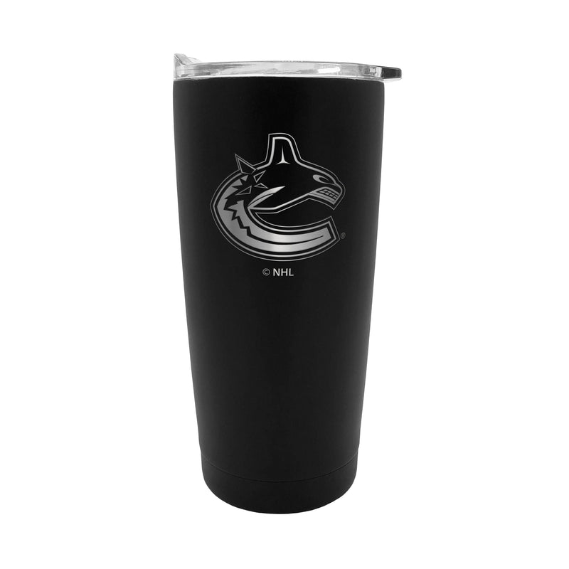 Executive Stainless Steel Insulated Travel Tumbler, Black, 20-oz U8