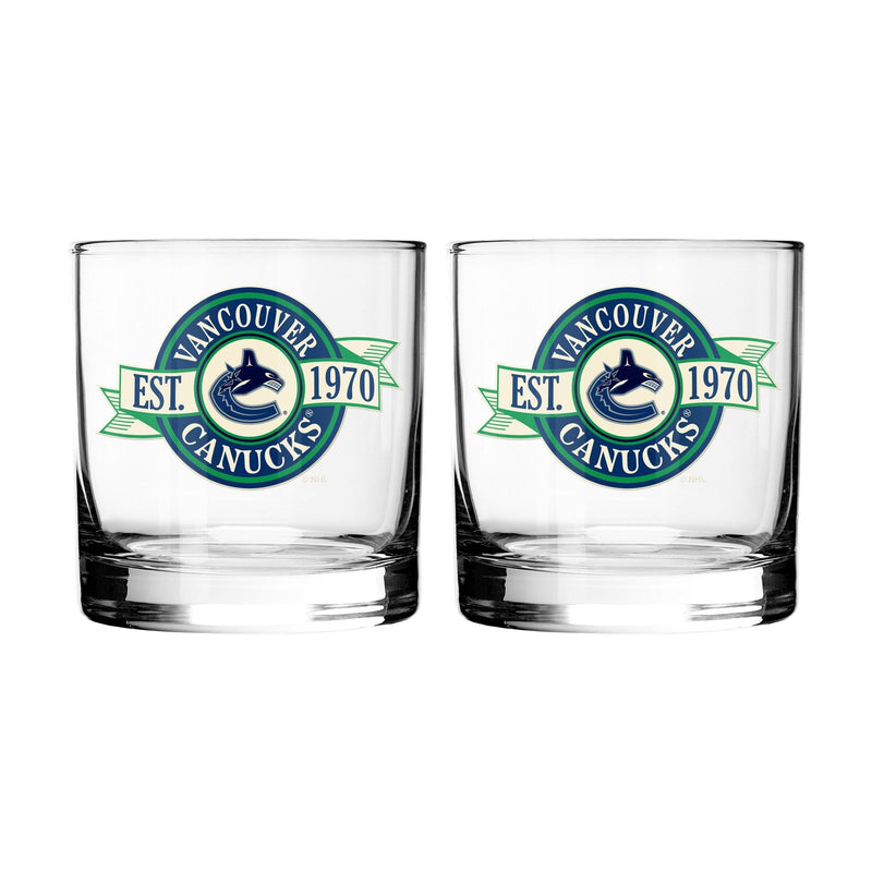 Hockey Rocks Glass, 2-pk U2
