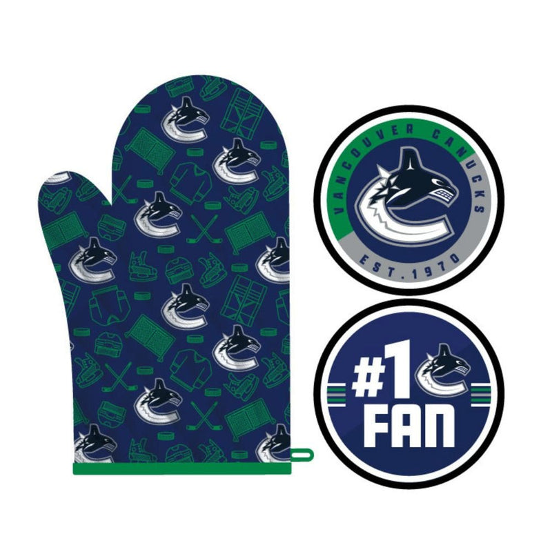Kitchen Oven Mitt Pot Holder Set, 2-pc H4