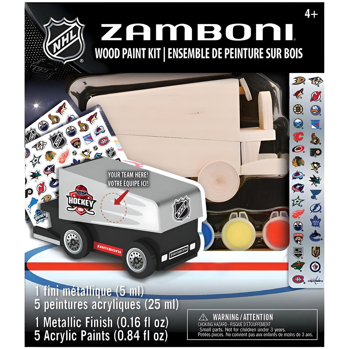 Zamboni Craft Paint Kit