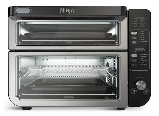 Double Door 12-in-1 Countertop Electric Convection Oven & Air Fryer with