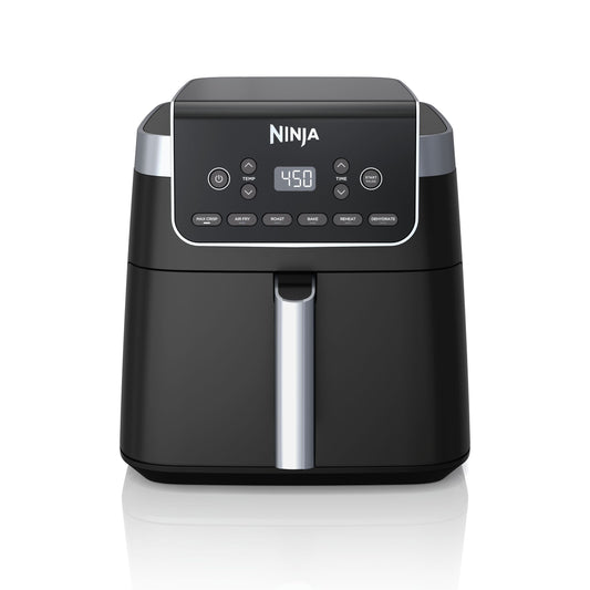 Pro XL 6-in-1 Air Fryer with Non-Stick Basket & Recipe Book, 6.5-qt