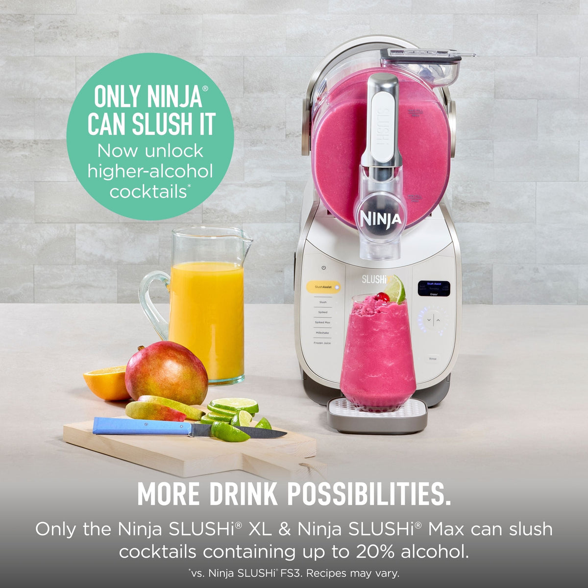Slushi XL Slushie Machine with Technology, Crema, FS601CBR