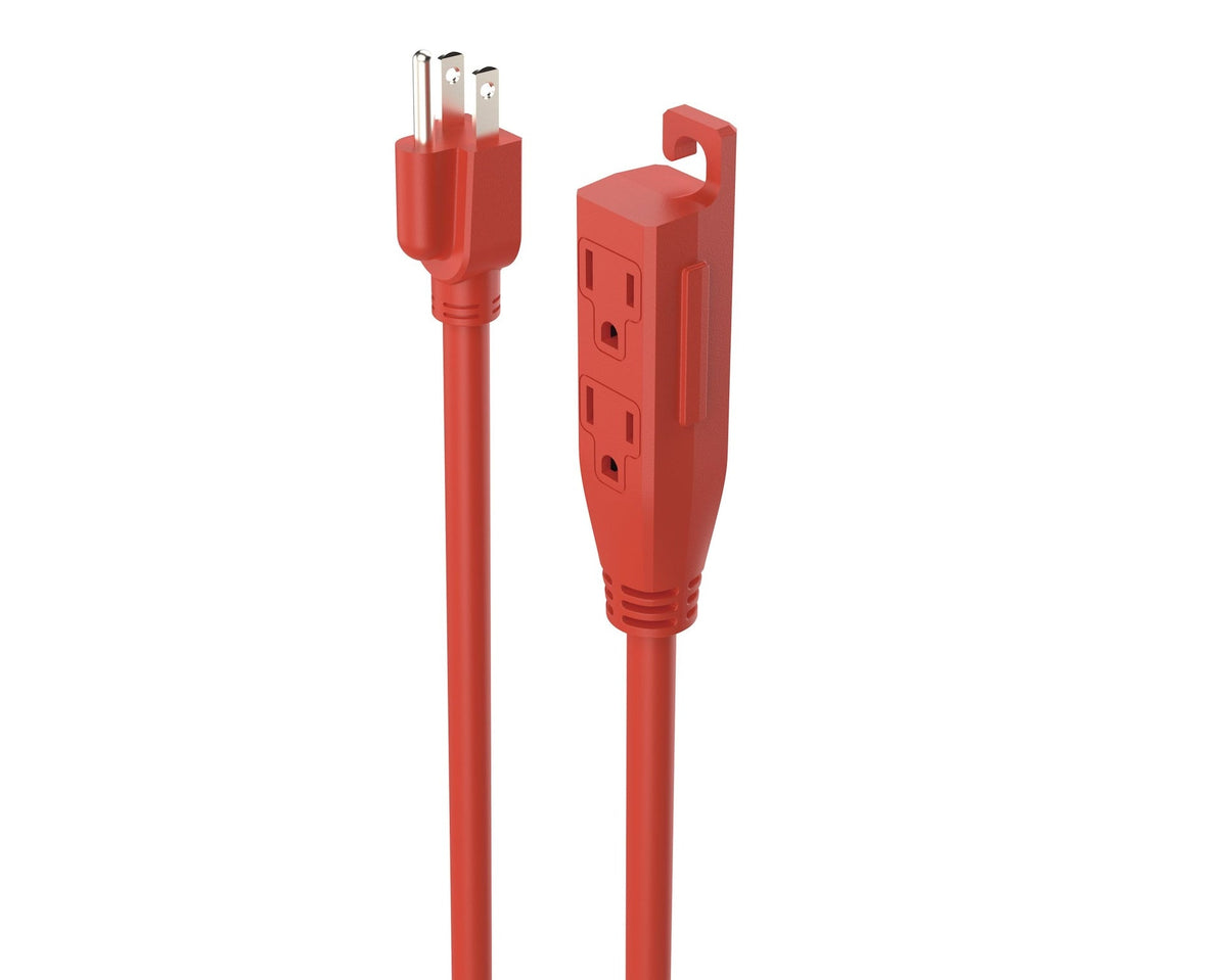 16-ft 5-in 16/3 Outdoor Extension Cord with 3 Grounded Outlets