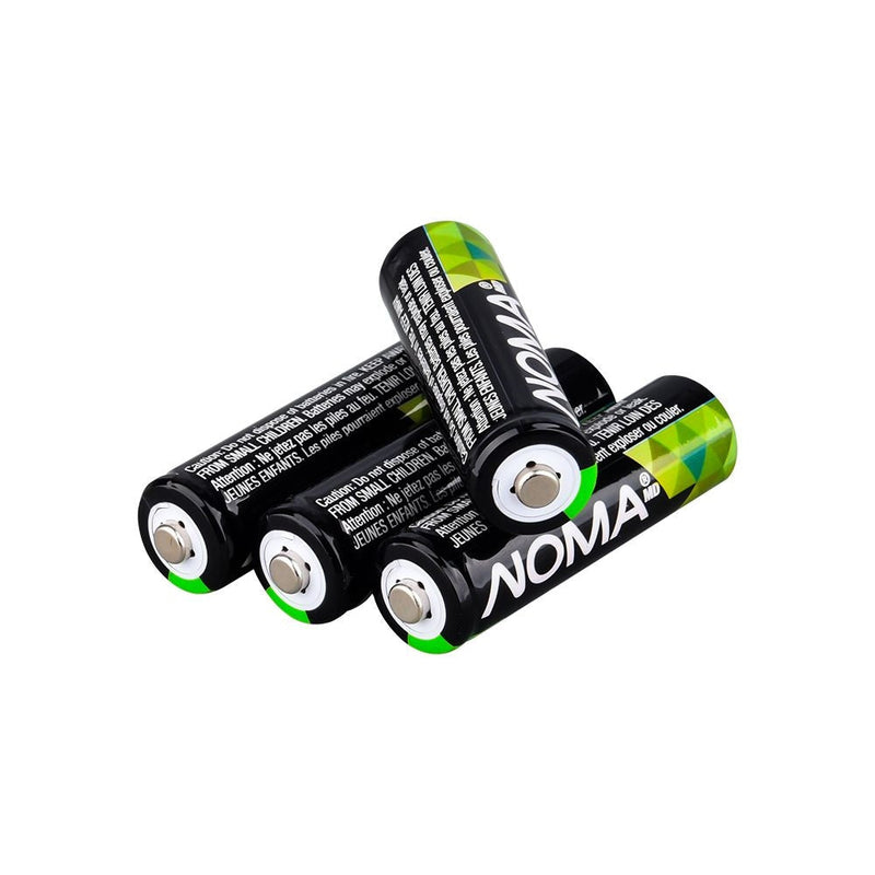 300mAh Outdoor Solar Batteries – AA Ni-MH Rechargeable (4-Pack, 1.2V) C4