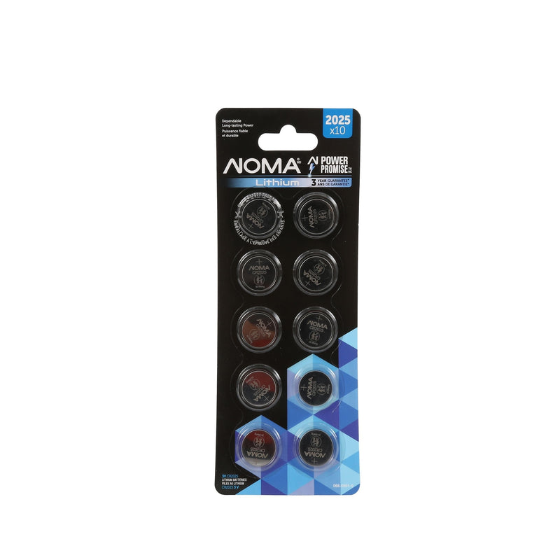 CR2025 Button Cell Batteries, 10-pk M1