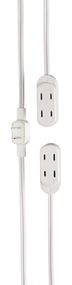 Dual 6-ft Cords with Flat Plug I4