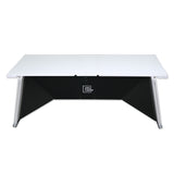 Camp Black Foldable Switch Table with Built-in Storage