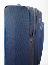 Coast Expandable Softside Spinner Wheel Travel 28-in Suitcase, Wet Pocket, Blue