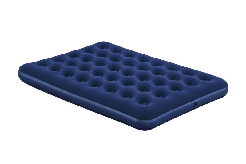 Double Single-High Inflatable Air Mattress/Airbed with Flocked Top & Repair Kit N0
