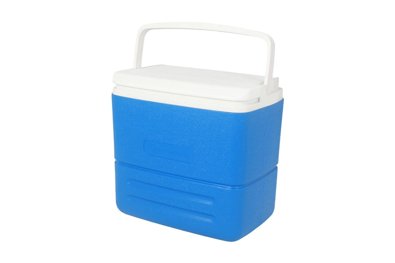 Hard Cooler, Blue/White, 17-L V8