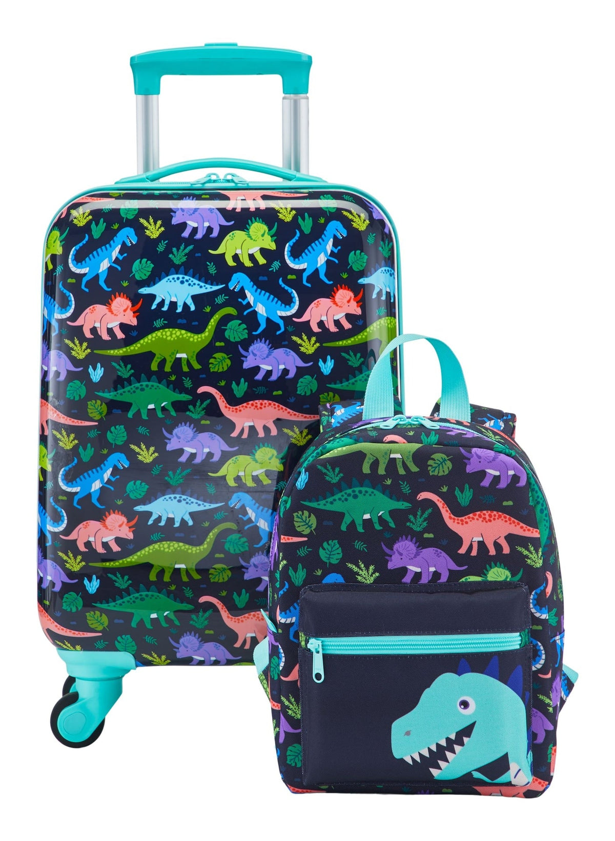 Kids Dino Hardside Luggage, 2-pc