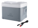 Powered Cooler, Grey/White, 35 L