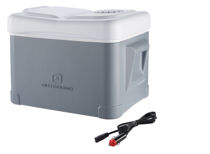 Powered Cooler, Grey/White, 35 L D3