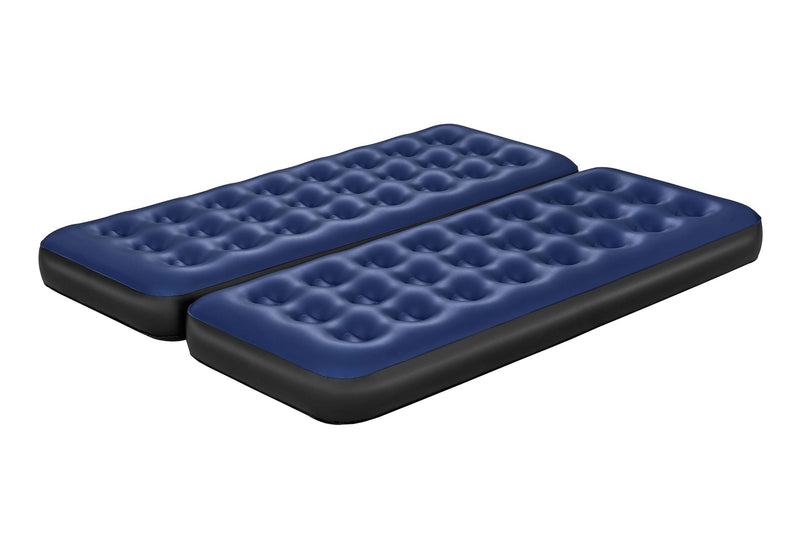 Single-High Inflatable Air Mattresses/Airbeds with Repair Patch, 2-pk I0