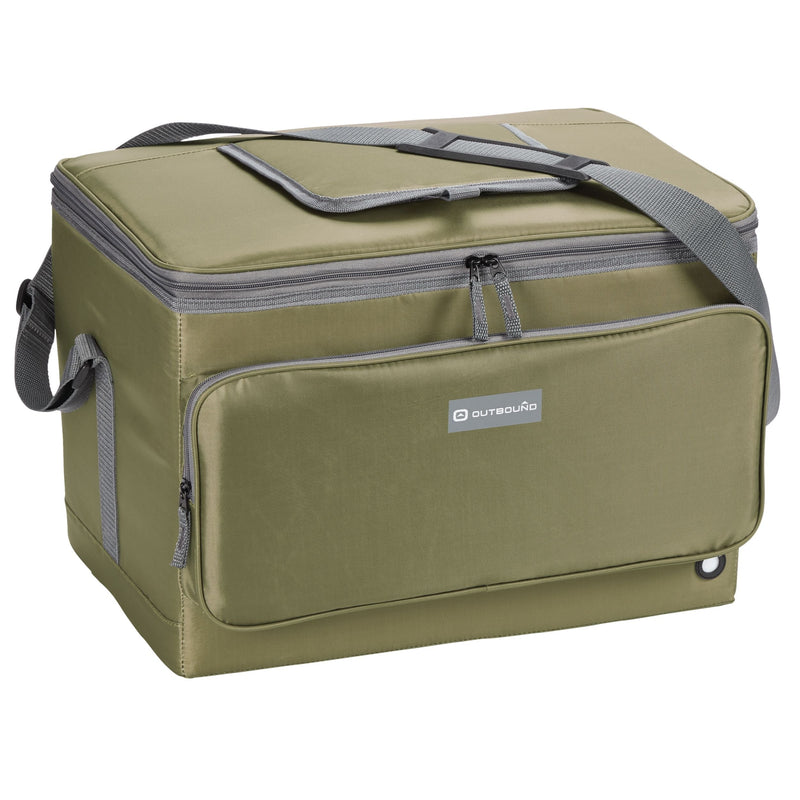 Soft Cooler, Olive, 48-Can, 48-L W4