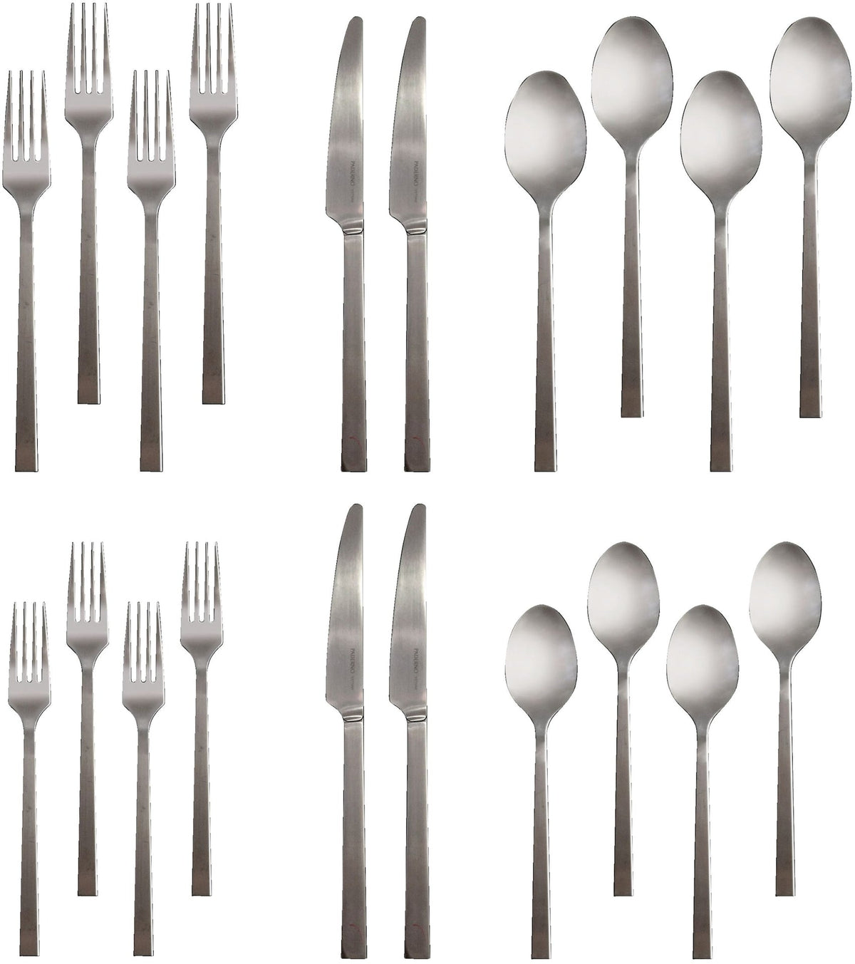 Laurier Stainless Steel Flatware Set, Serves 4, 20-pc