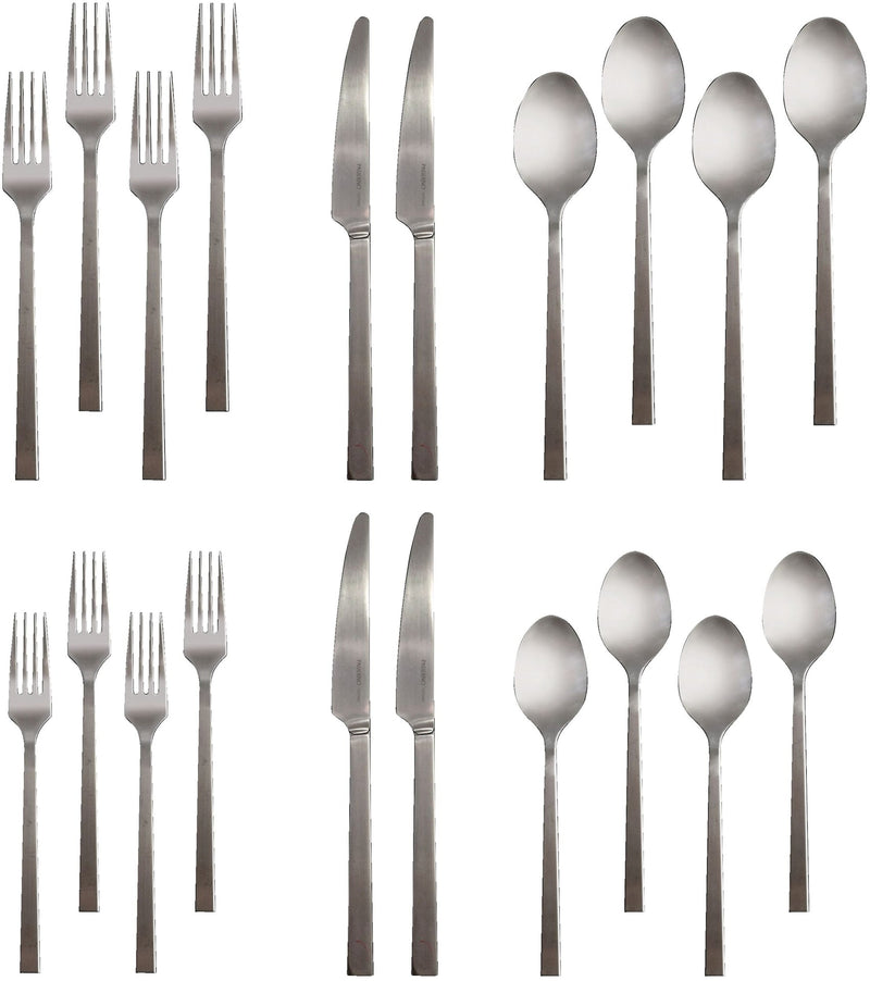 Laurier Stainless Steel Flatware Set, Serves 4, 20-pc V7