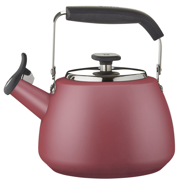 Stainless Steel Stovetop Kettle, 1.9-L, Red T3