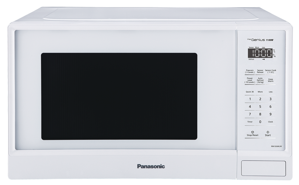 NN-SU64LW Countertop Microwave Genius Sensor Cooking, 1.3-cu.ft., Matte White
