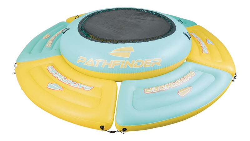 Inflatable Water Trampoline, 9.2-ft F9