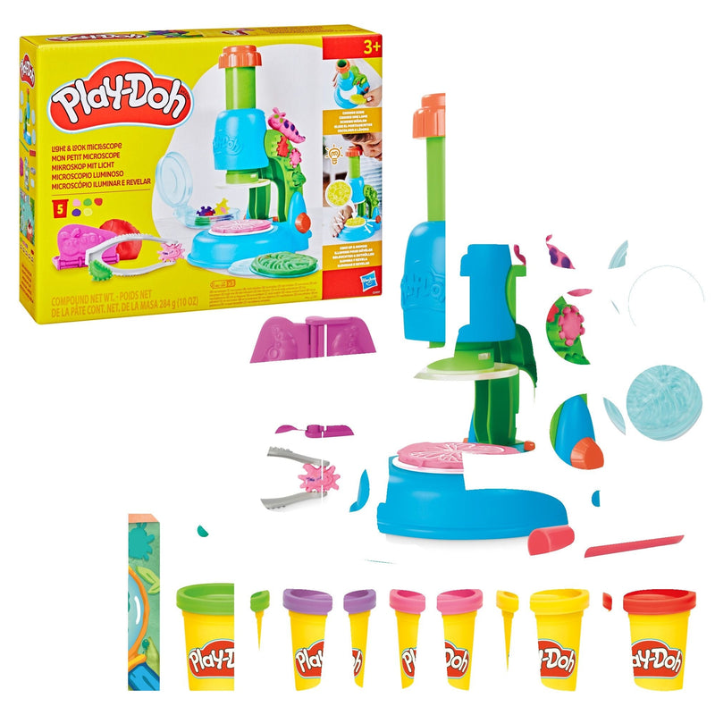 Light-up Microscope Playset with Glow Effects R9