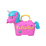 35th Celebration Unicorn Partyland Playset, Includes 2 Micro Dolls, Pets & 25+ Surprise Accessories, Kids Ages 3+