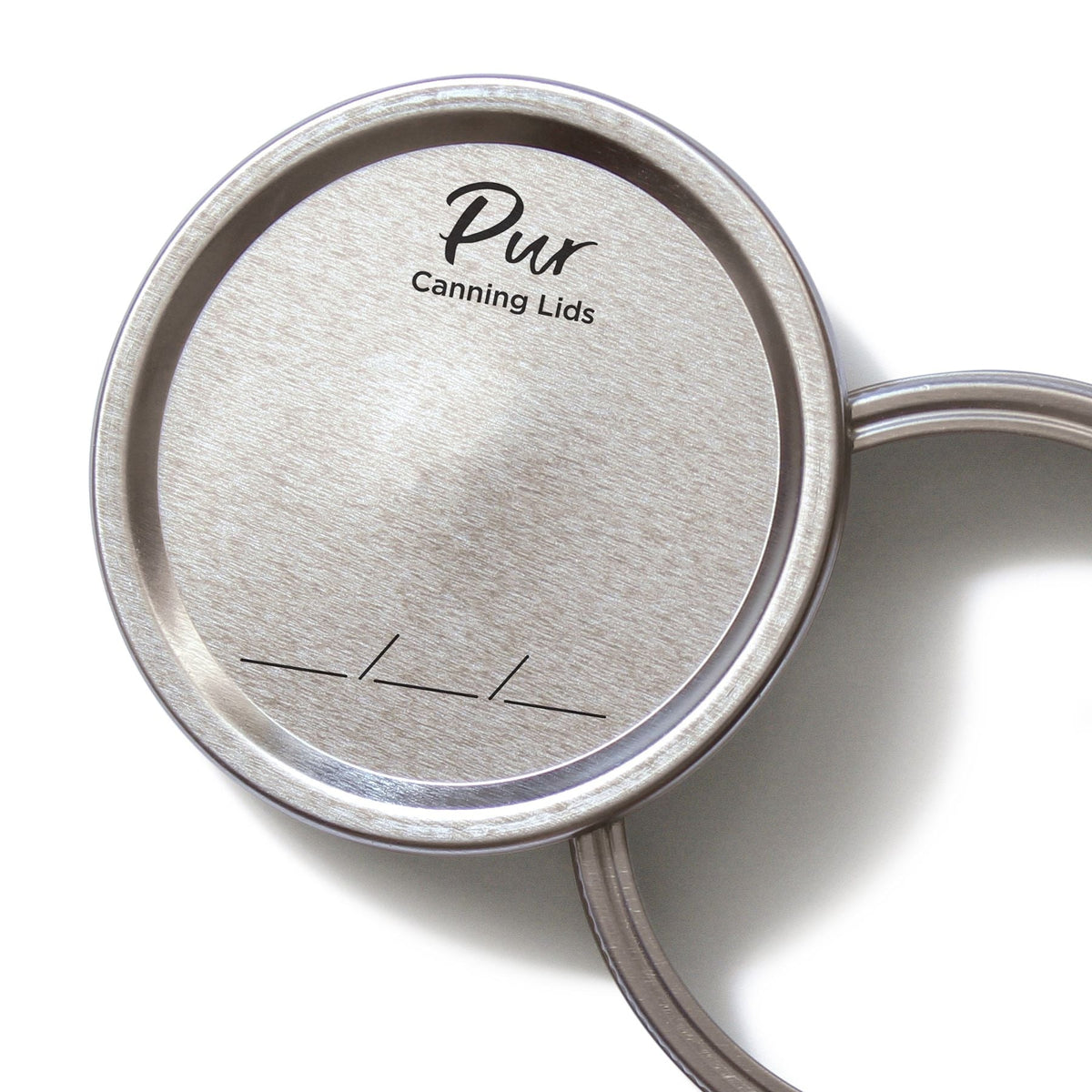Mason Regular Mouth Canning Lid & Band, Single Use, 12-pk