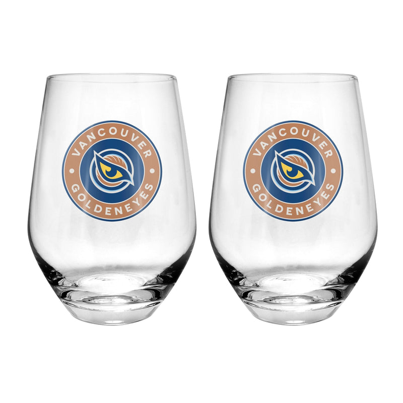 Stemless Wine Glass, 19-oz, 2-pk T8