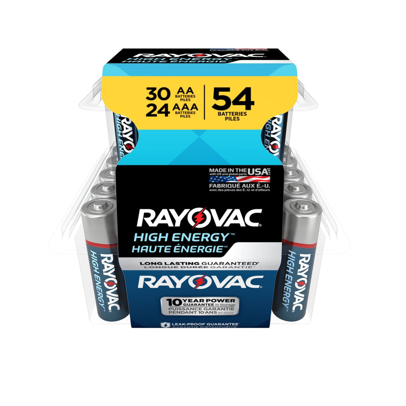 AA30/AAA24 Battery Combo Pack, 54-pk D0