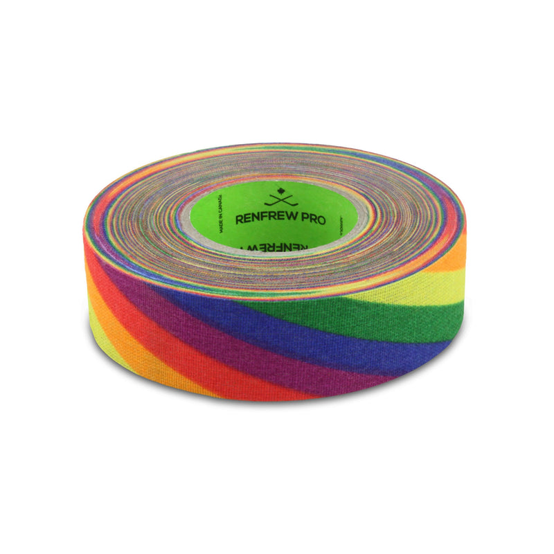 Pro Hockey Tape, Rainbow, 24-mm x 18-m U6