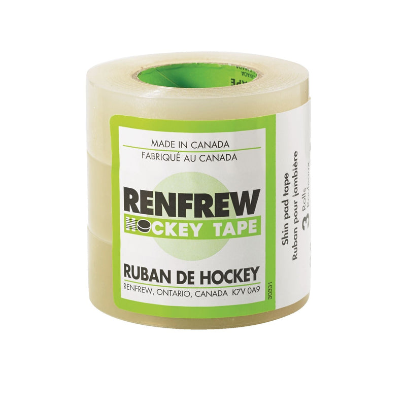 Waterproof Hockey Tape, Clear, 24-mm x 15-m, 3-pk L8