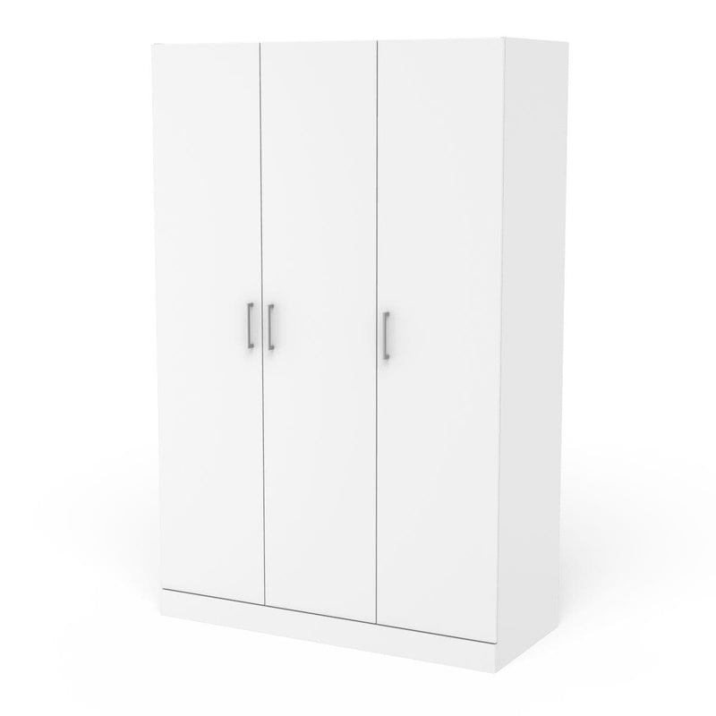 3 Drawer Wardrobe White G0
