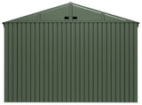 10x14-ft Green Corrosion-Resistant Lawn Care Storage Shed