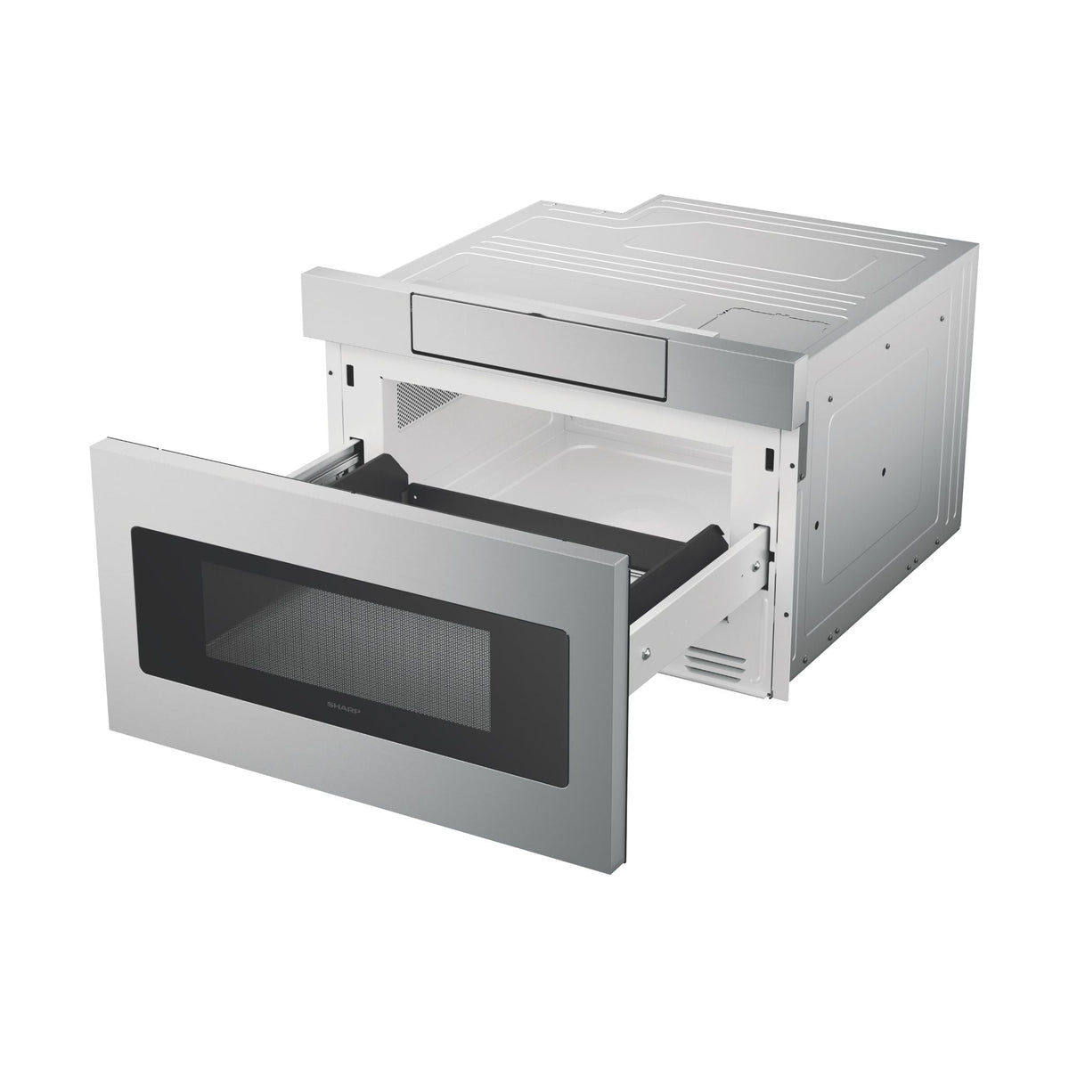Built-In Microwave Drawer Oven with Hidden Controls, 24-in