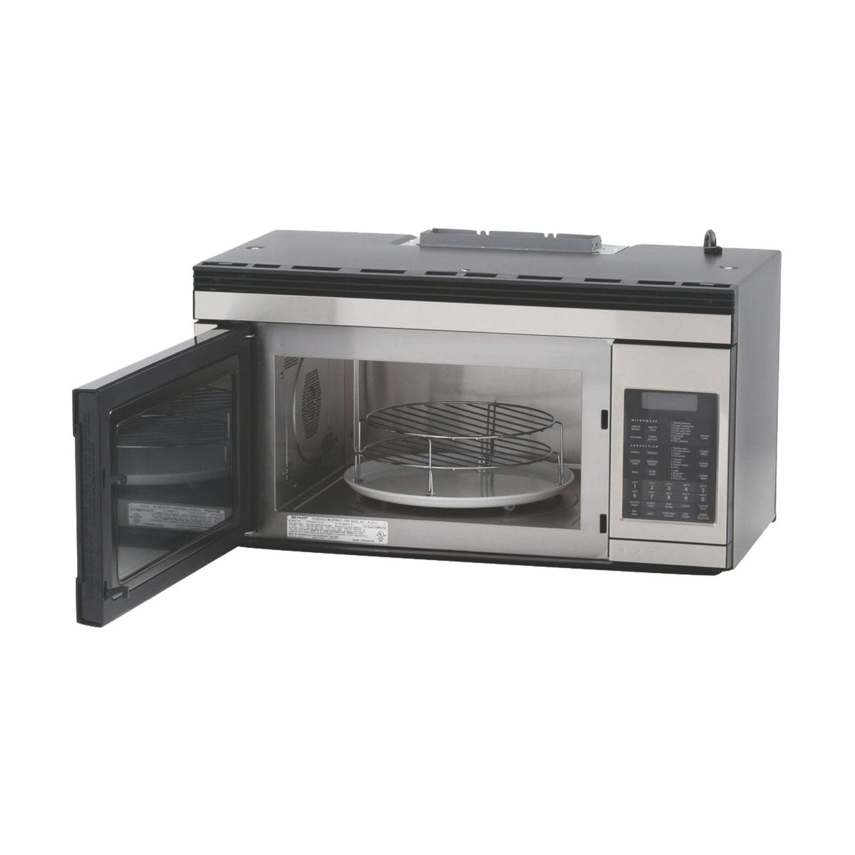 Carousel Over-the-Range Microwave Oven, 1.1-cu-ft