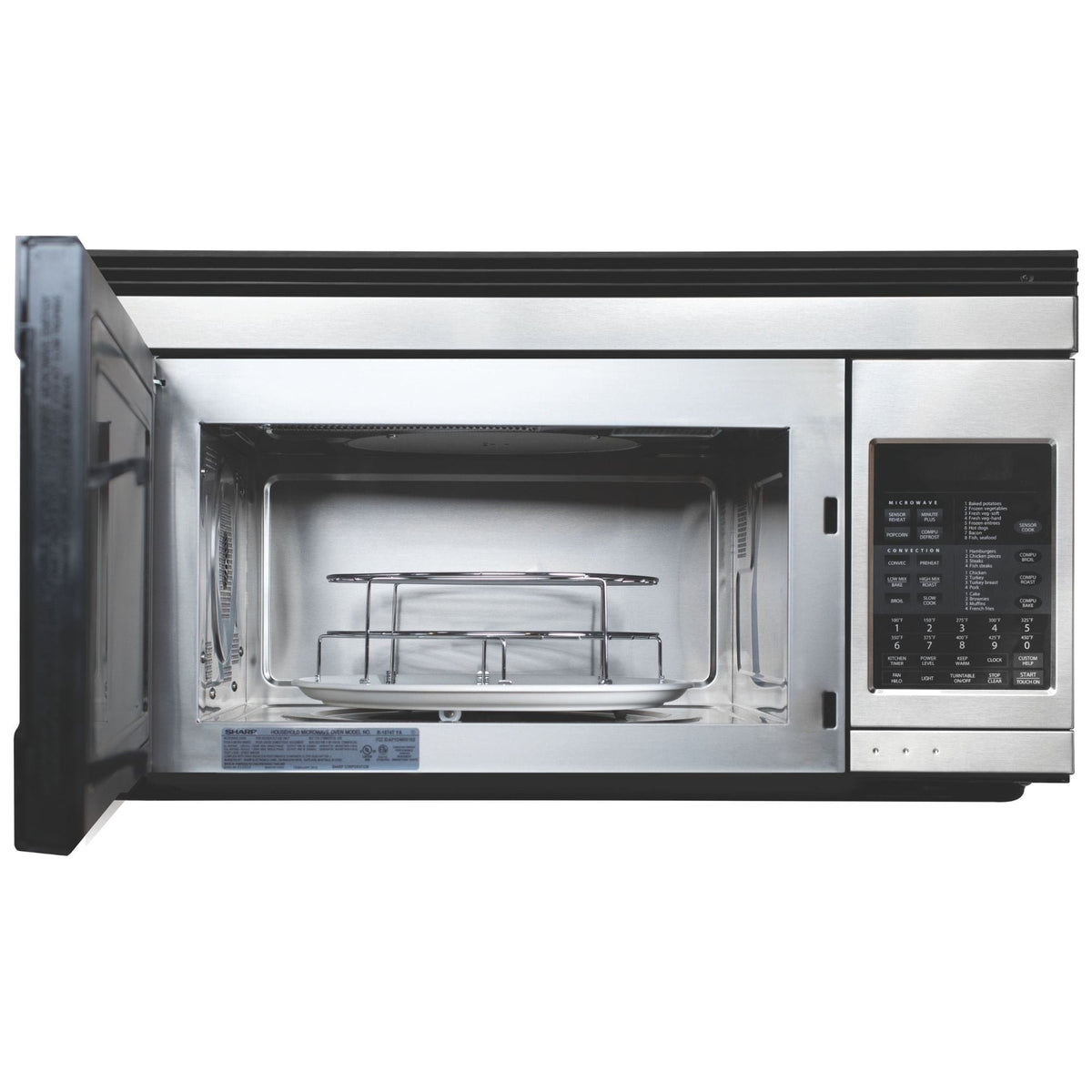 Carousel Over-the-Range Microwave Oven, 1.1-cu-ft