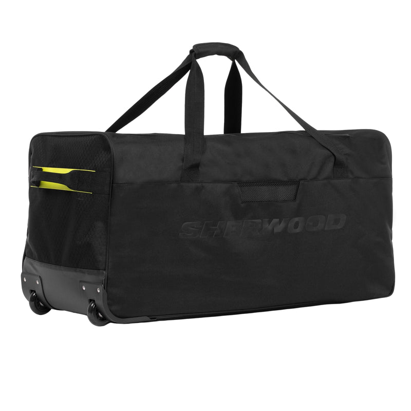 Hockey Bag, Wheeled, Senior, Black, 35-in K6