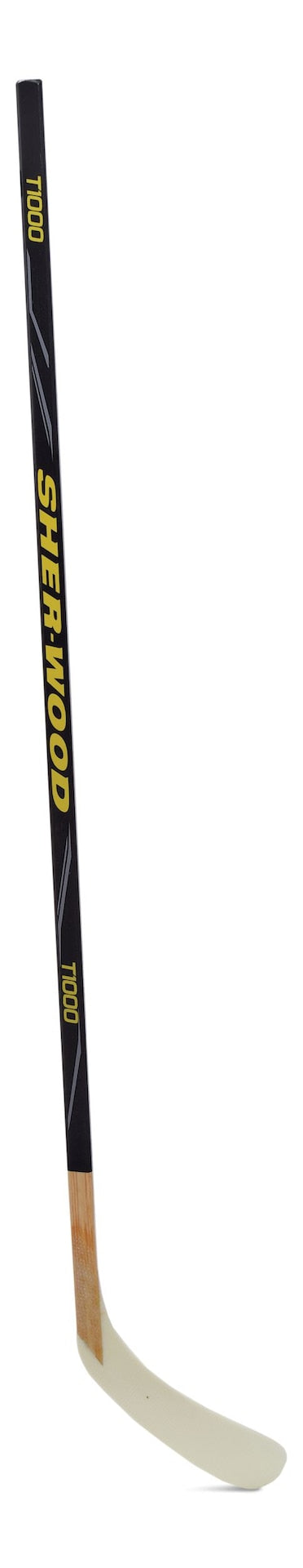 T1000 Wood Street Hockey Stick with ABS Blade, Junior