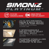 Platinum 3600 PSI Gas Pressure Washer