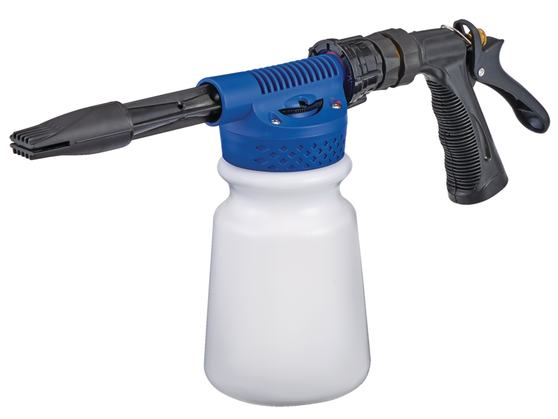 Wash Foam Gun, Blue, 4-pc, 900-mL O2