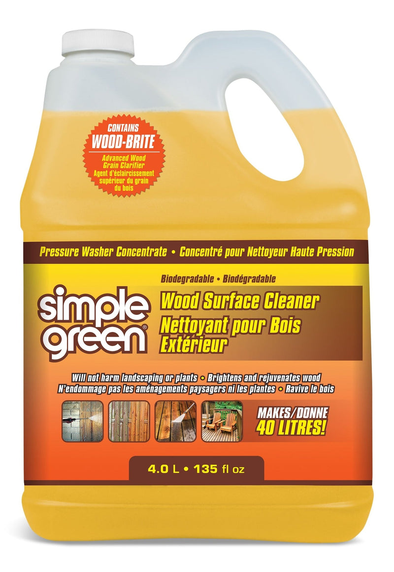 Wood Surface Concentrate Pressure Washer Detergent, 4L R1