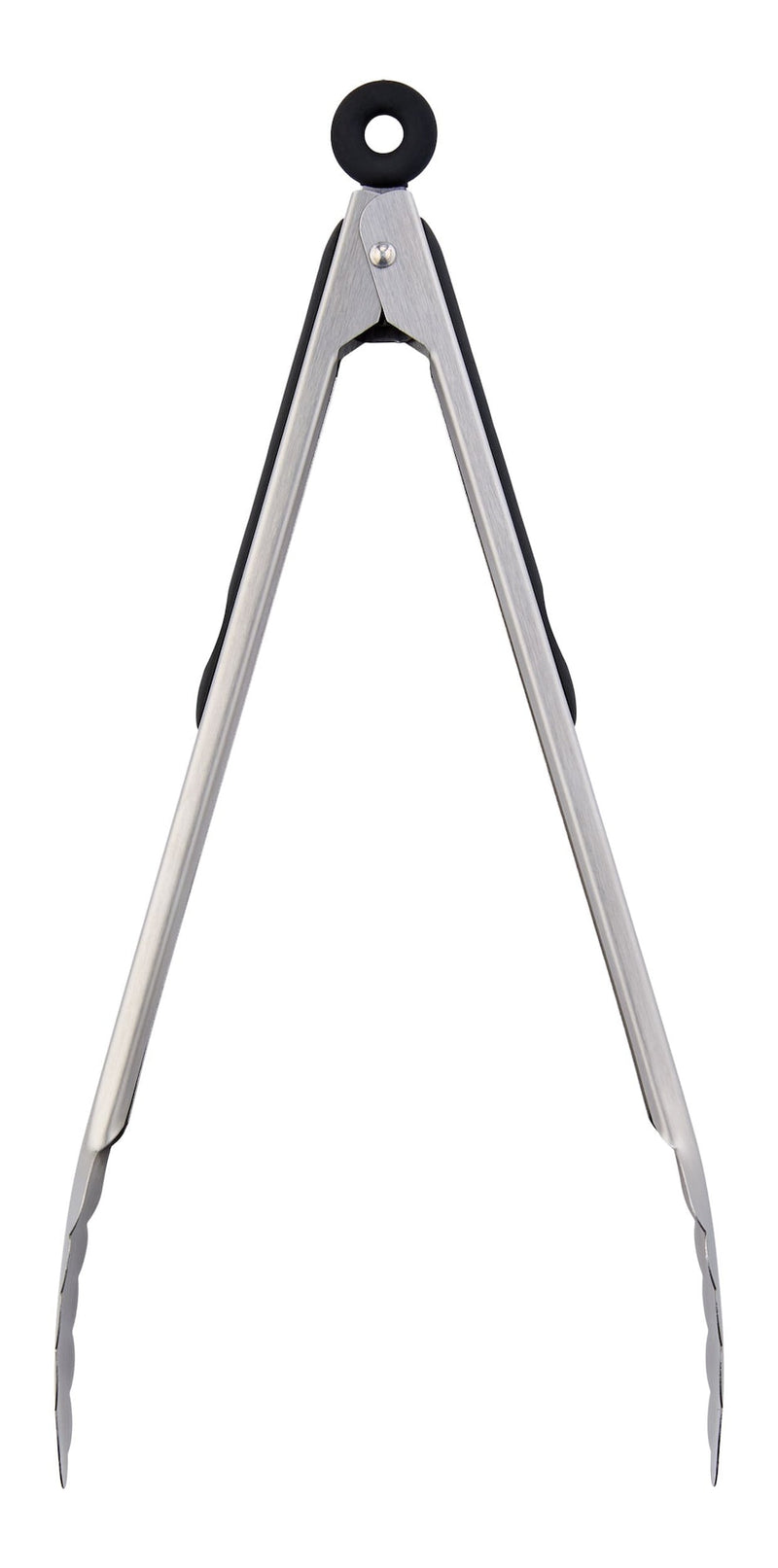 Stainless Steel Tongs with Locking Mechanism, 12-in B5