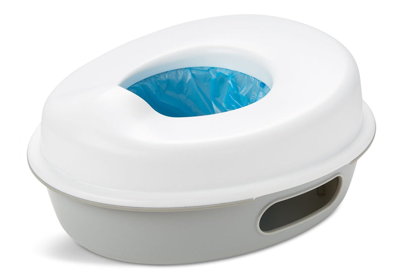 Go Time 3-in-1 Potty Training Toilet, White, Ages 18m+ H2